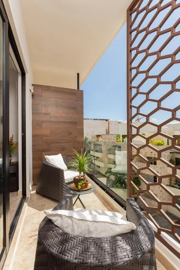 Studio Vanessa Beach 42 A 1 Min De La Playa Y 5Ta Av 普拉亚卡门 公寓