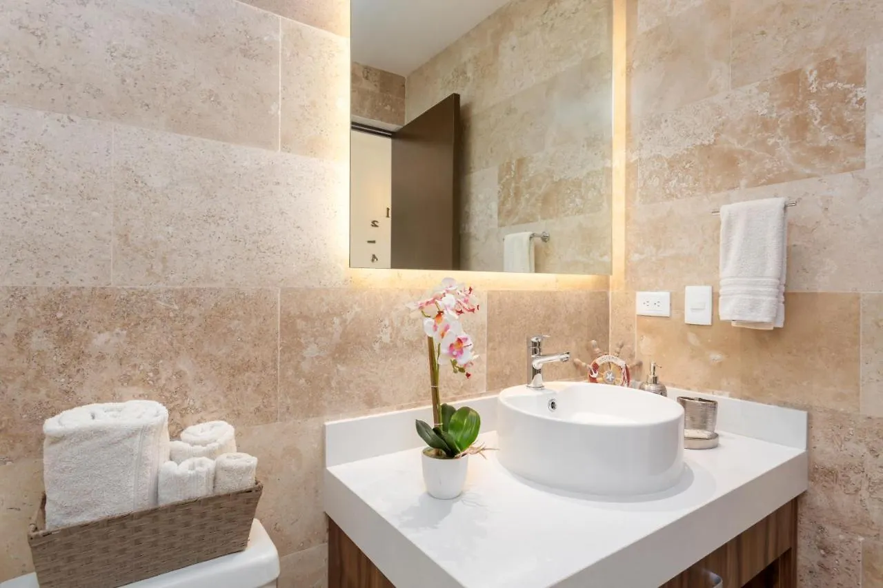 Studio Vanessa Beach 42 A 1 Min De La Playa Y 5Ta Av 普拉亚卡门 公寓